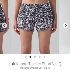 Lululemon tracker short V sz. 8 (4 inch inseam) EUC